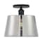 Nuvo Fixture, Semi Flush, 1-Lght, Incandescent, 100W, 120V, A19, Medium Bse, Bulb Watts: 100 60/7334 - alternate 2